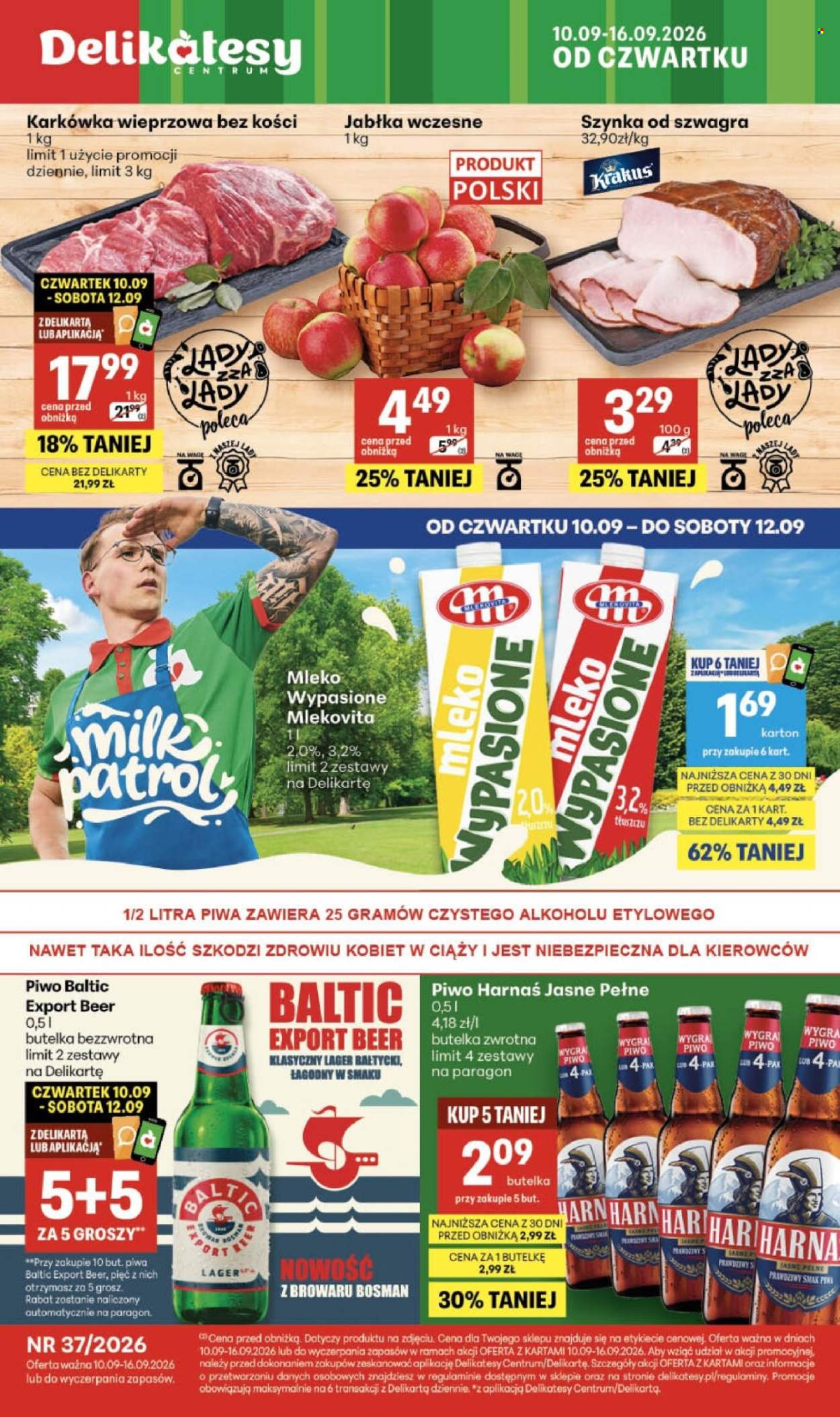 Gazetka Delikatesy Centrum - 10.9.2026. - 16.9.2026.. Strona 1