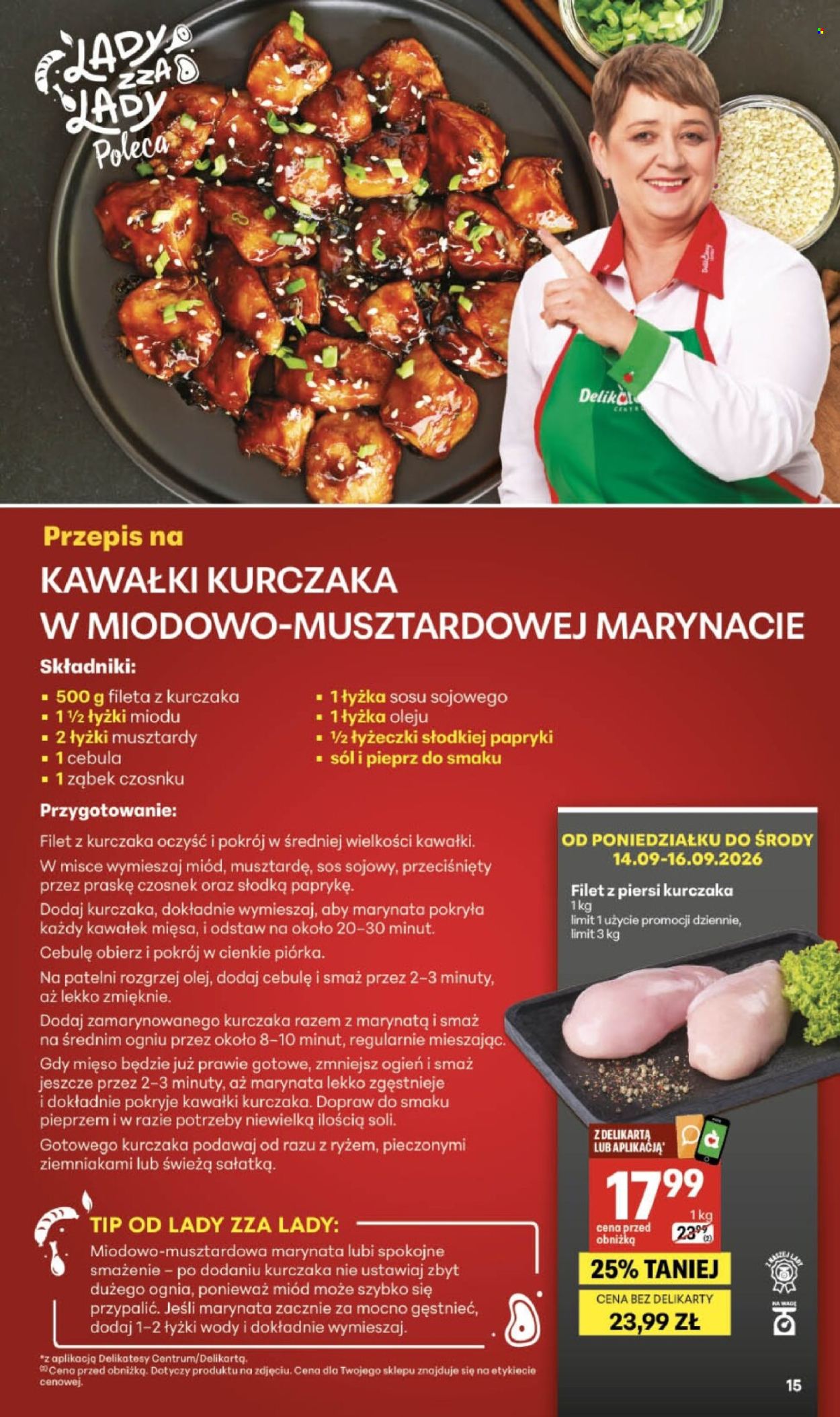 Gazetka Delikatesy Centrum - 10.9.2026. - 16.9.2026.. Strona 15