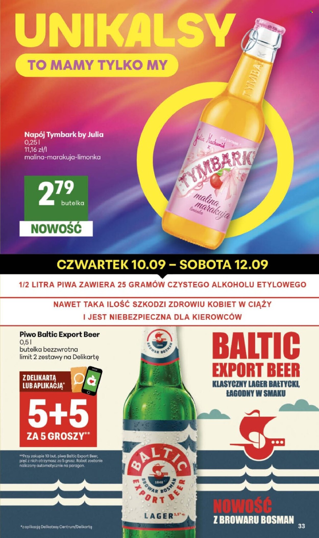 Gazetka Delikatesy Centrum - 10.9.2026. - 16.9.2026.. Strona 33