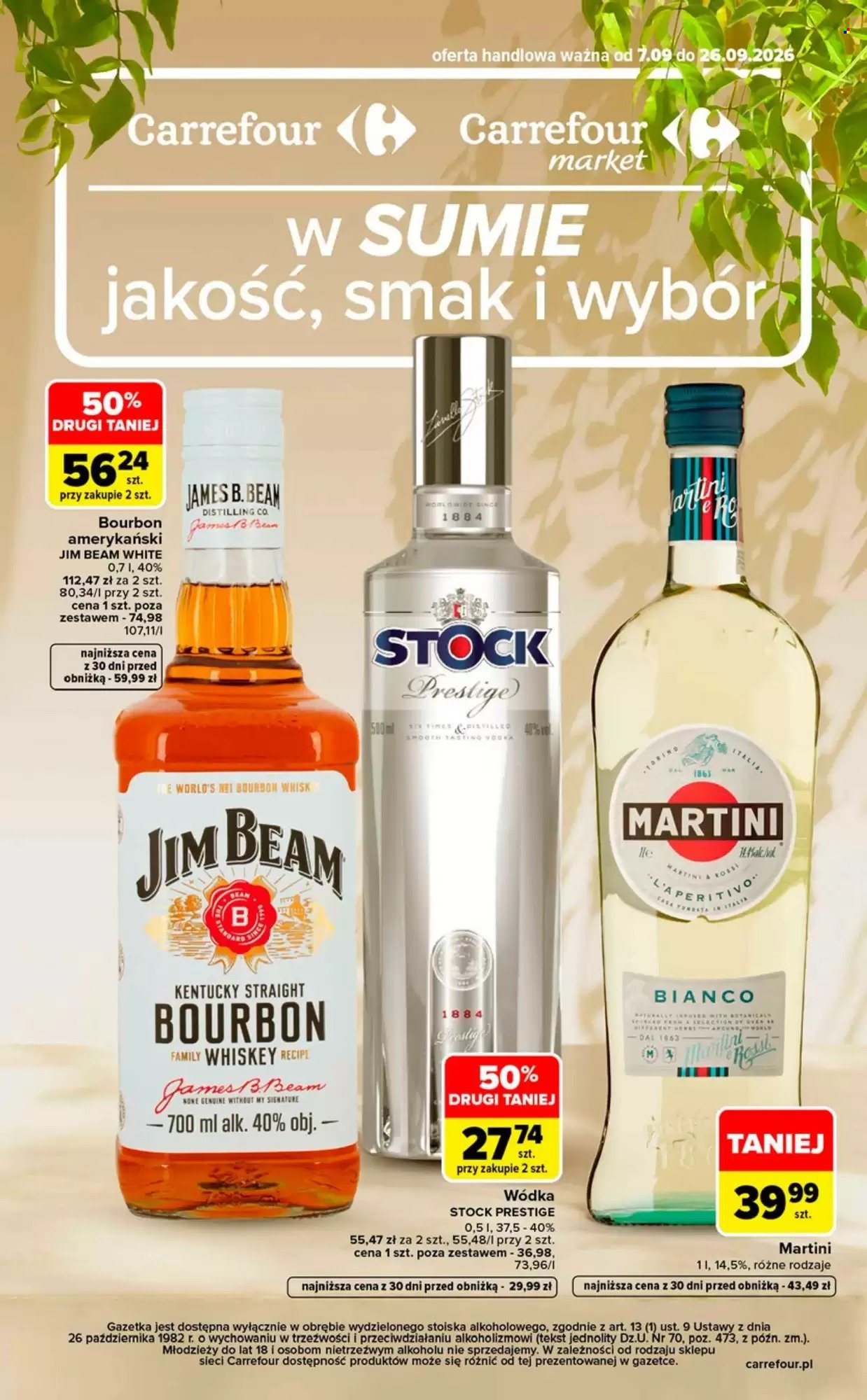 Gazetka Carrefour - 7.9.2026. - 26.9.2026.. Strona 1