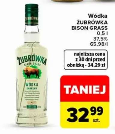 Wódka Żubrówka Bison Grass