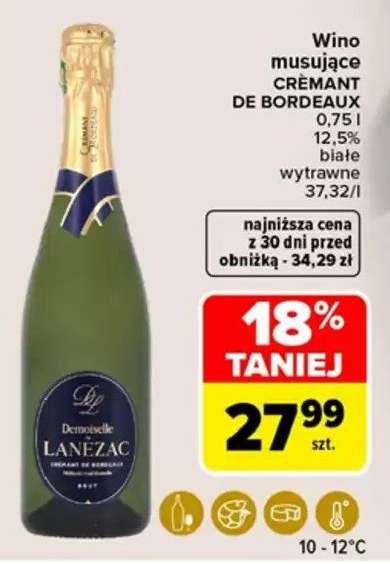 Wino musujące CRÉMANT DE BORDEAUX