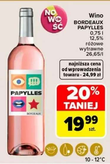 Wino BORDEAUX PAPYLLES