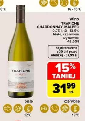 TRAPICHE CHARDONNAY, MALBEC