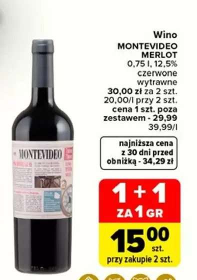 Wino MONTEVIDEO MERLOT