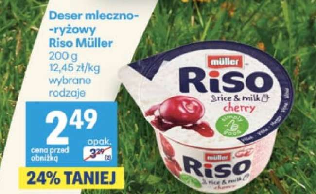 Deser mleczno-ryżowy Riso Müller