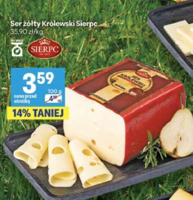 Ser żółty KRÓLEWSKI SIERPC