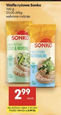 Wafle ryżowe Sonko