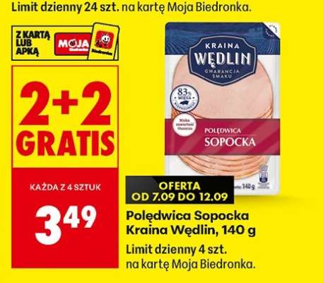 Polędwica Sopocka Kraina Wędlin 140 g