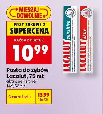 Pasta do zębów Lacalut, 75 ml
