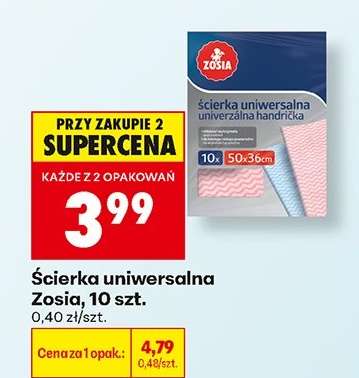 Ścierka uniwersalna Zosia, 10 szt.