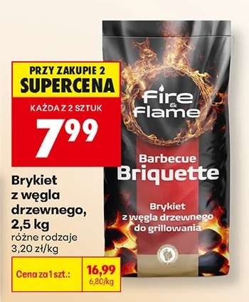 Brykiet z węgla drzewnego, 2,5 kg