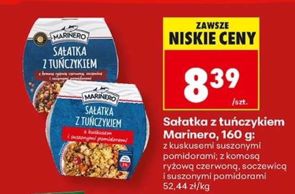 Sałatka z tuńczykiem Marinero, 160 g