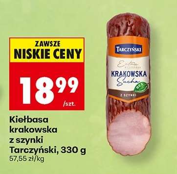 Kiełbasa krakowska z szynki Tarczyński 330 g