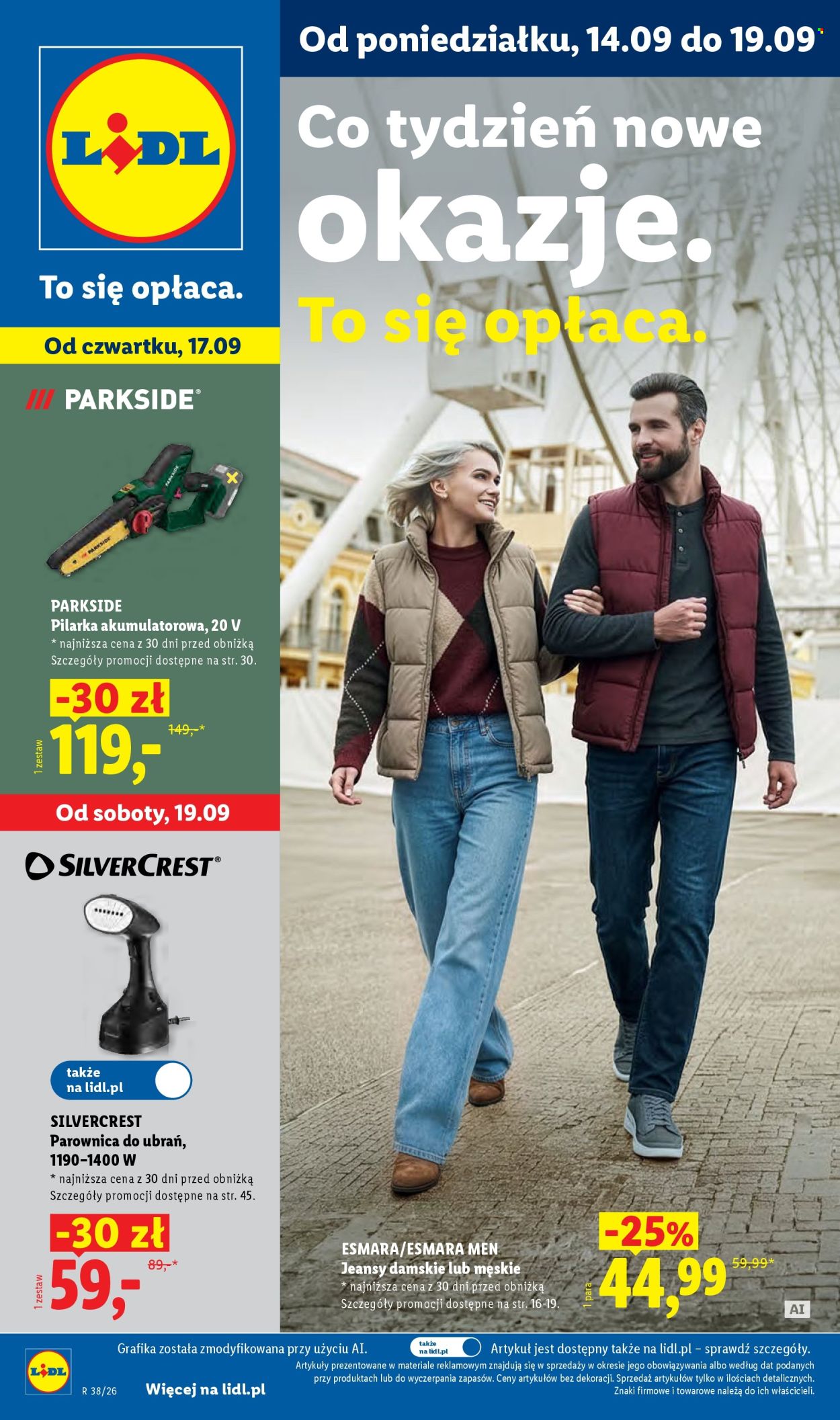 Gazetka Lidl - 14.9.2026. - 19.9.2026.. Strona 1
