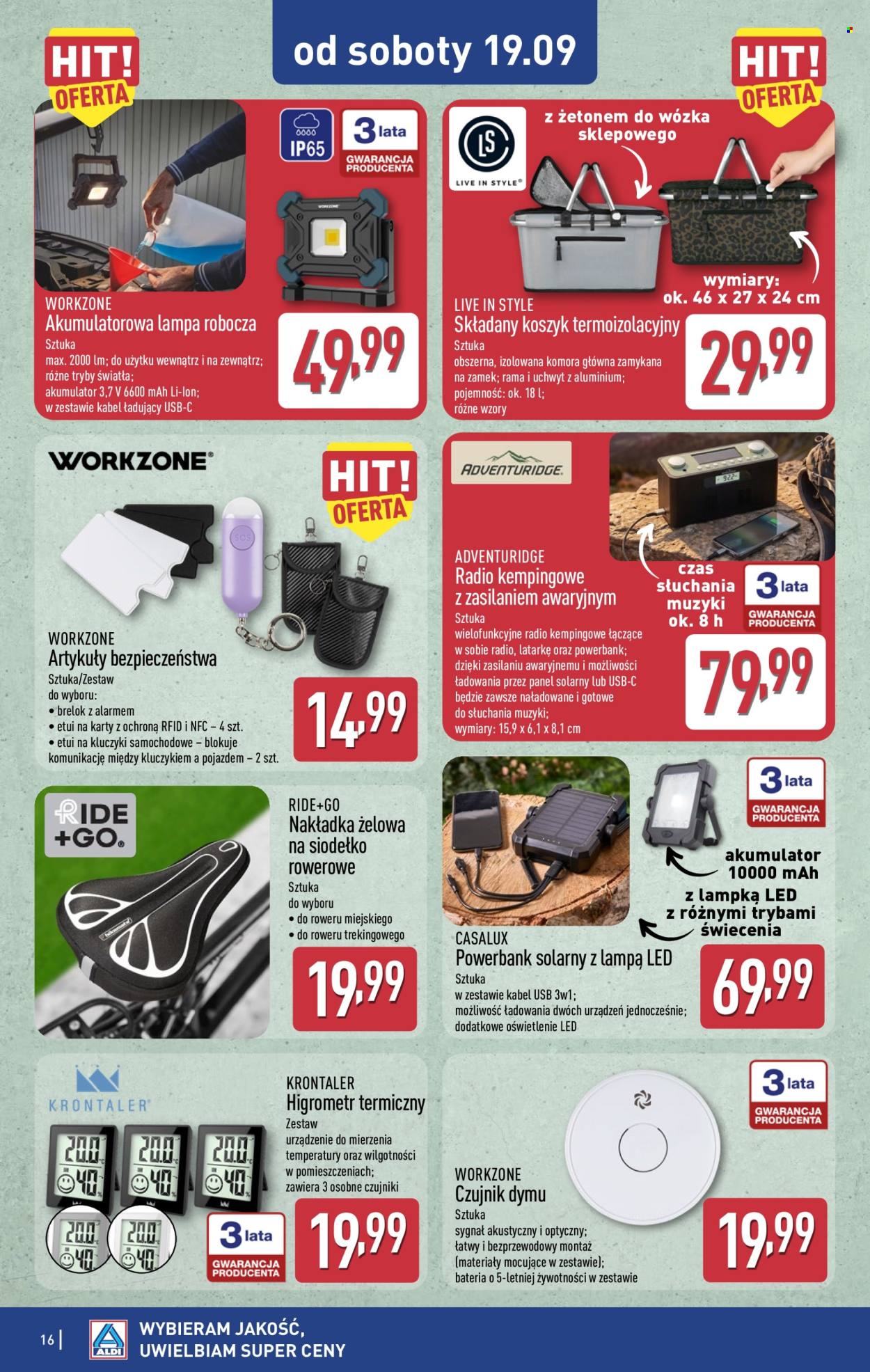 Gazetka ALDI - 16.9.2026. - 19.9.2026.. Strona 16
