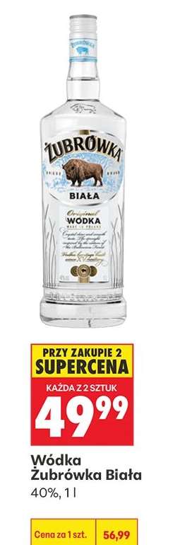 Wódka Żubrówka Biała