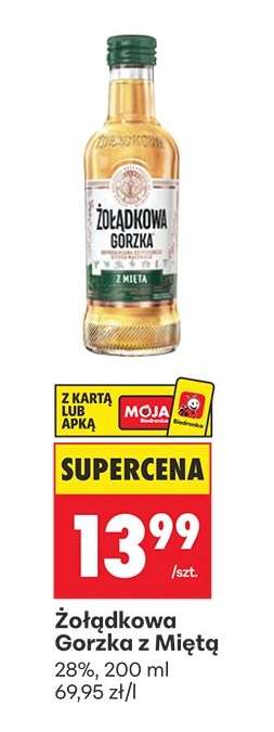 ŻOŁĄDKOWA GORZKA Z MIĘTĄ