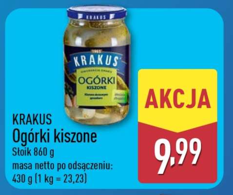 KRAKUS Ogórki kiszone