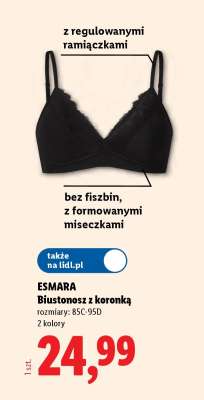 ESMARA Biustonosz z koronką