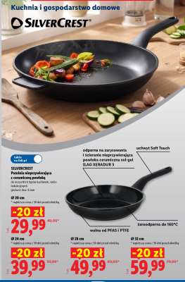 SILVERCREST Patelnia nieprzywierająca z ceramiczną powłoką