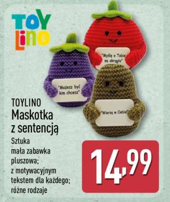 TOYLINO Maskotka z sentencją