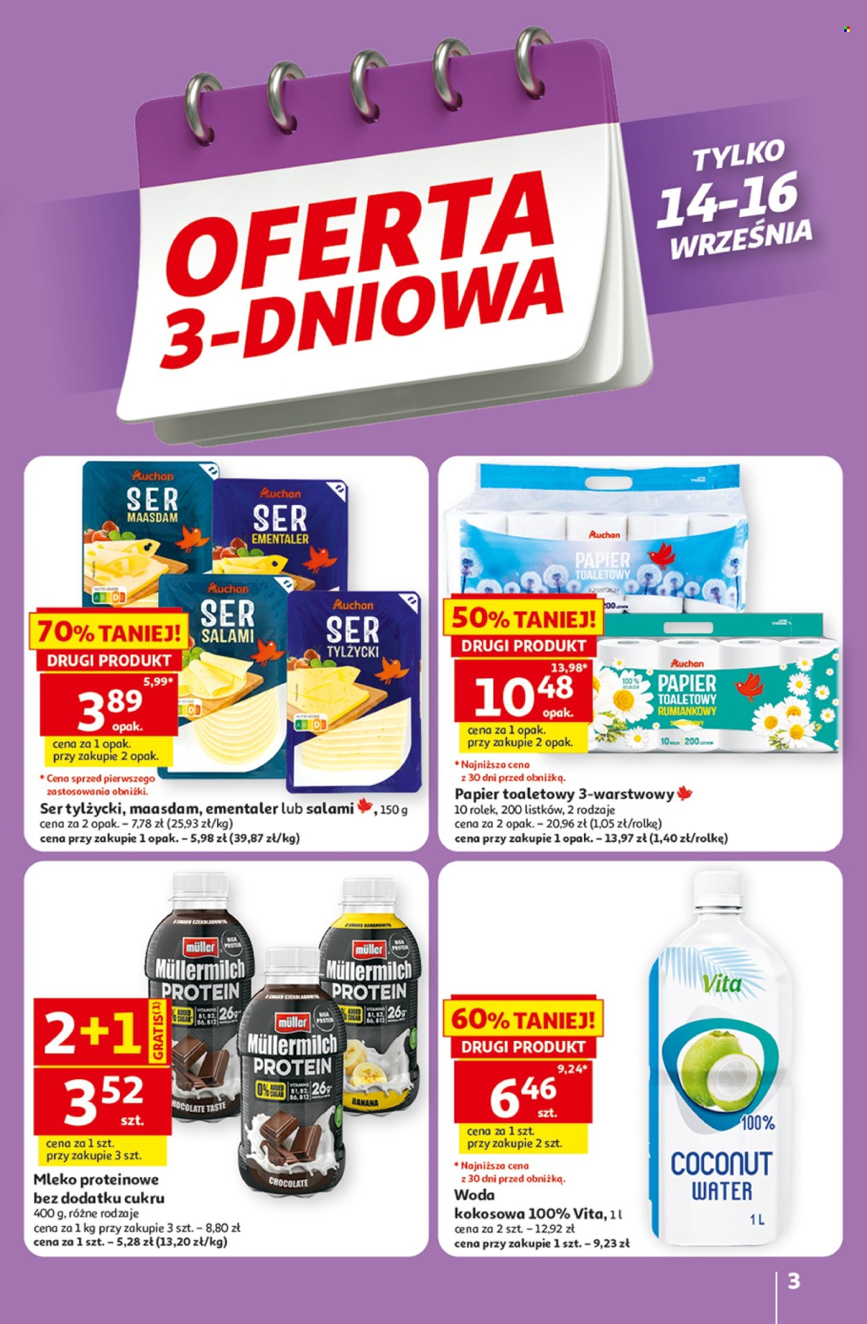 Gazetka Auchan - 10.9.2026. - 16.9.2026.. Strona 3