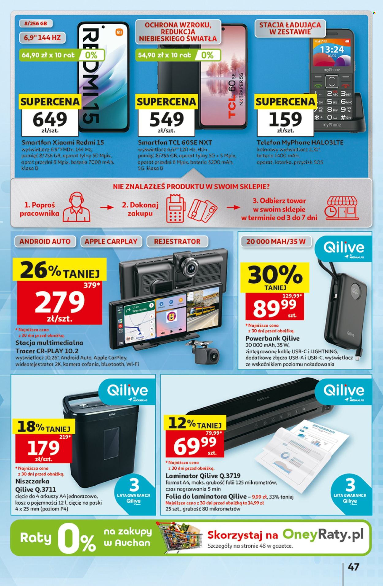 Gazetka Auchan - 10.9.2026. - 16.9.2026.. Strona 47