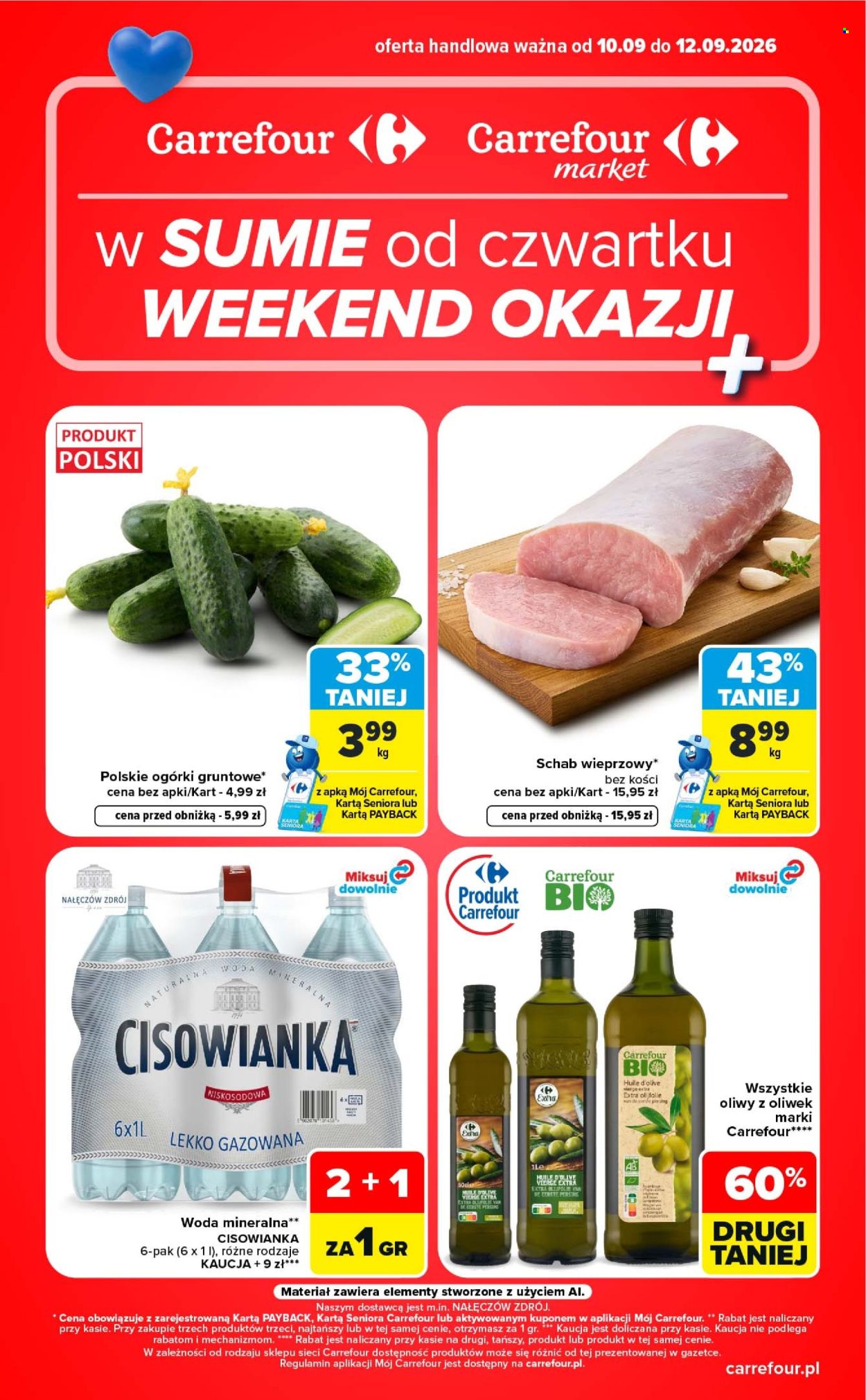 Gazetka Carrefour - 10.9.2026. - 12.9.2026.. Strona 1