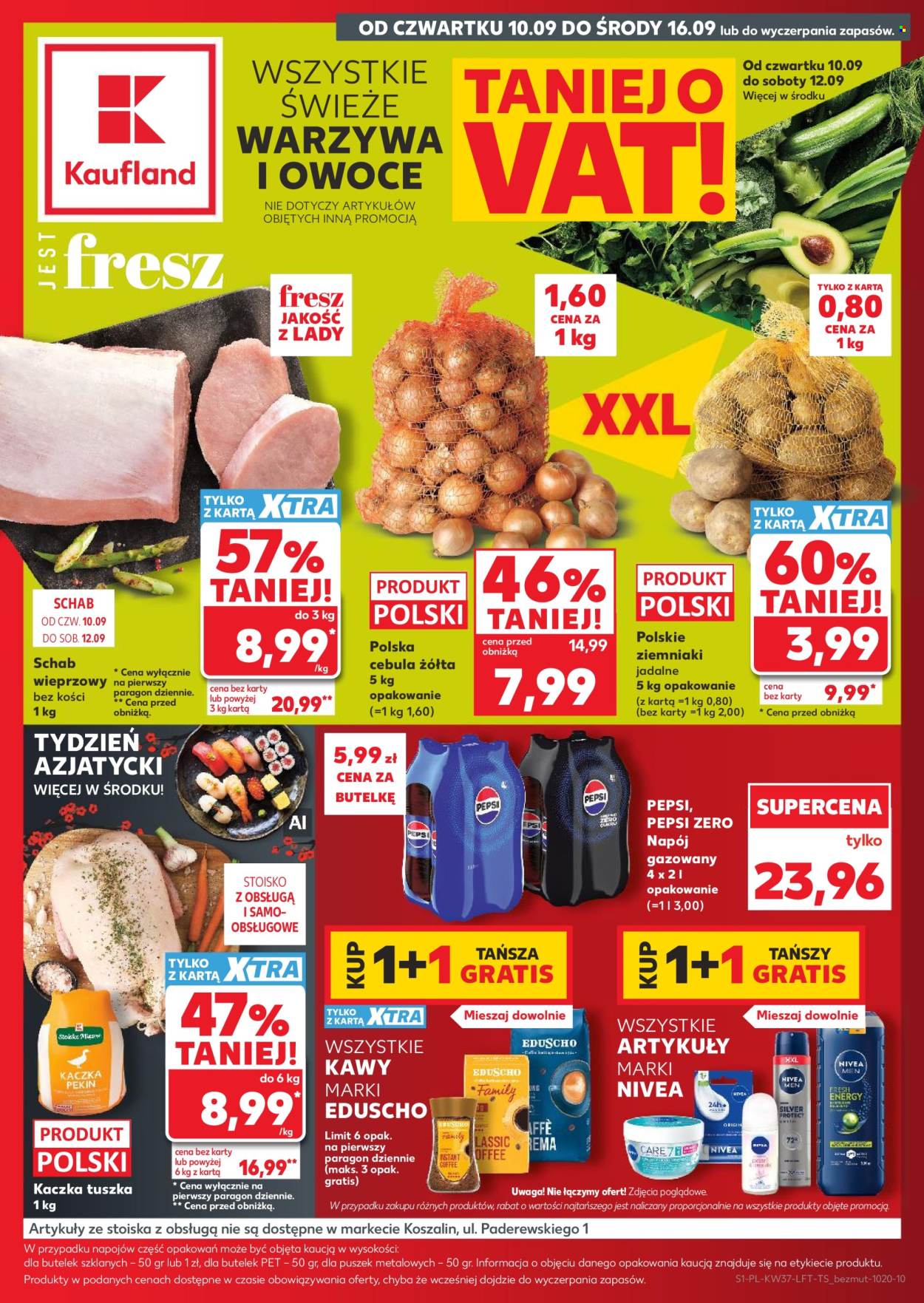 Gazetka Kaufland - 10.9.2026. - 16.9.2026.. Strona 1