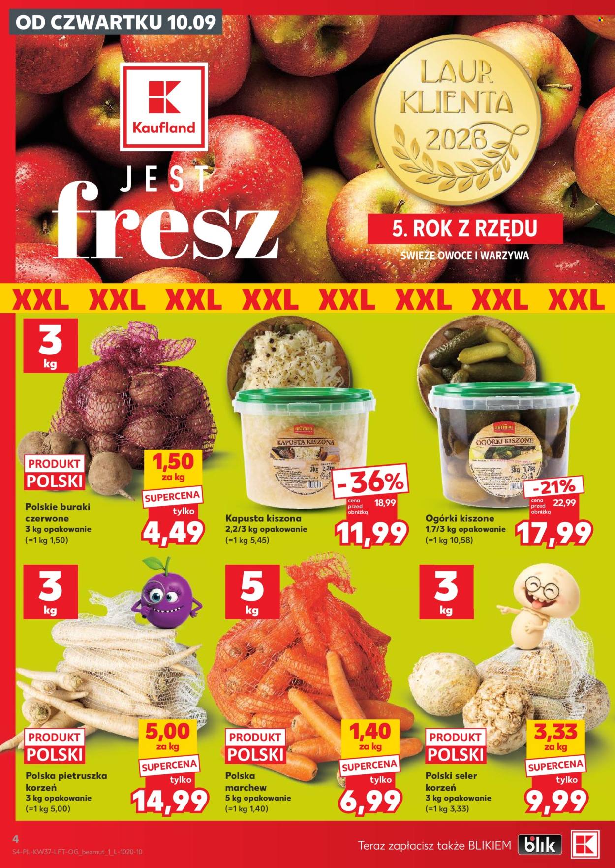 Gazetka Kaufland - 10.9.2026. - 16.9.2026.. Strona 4