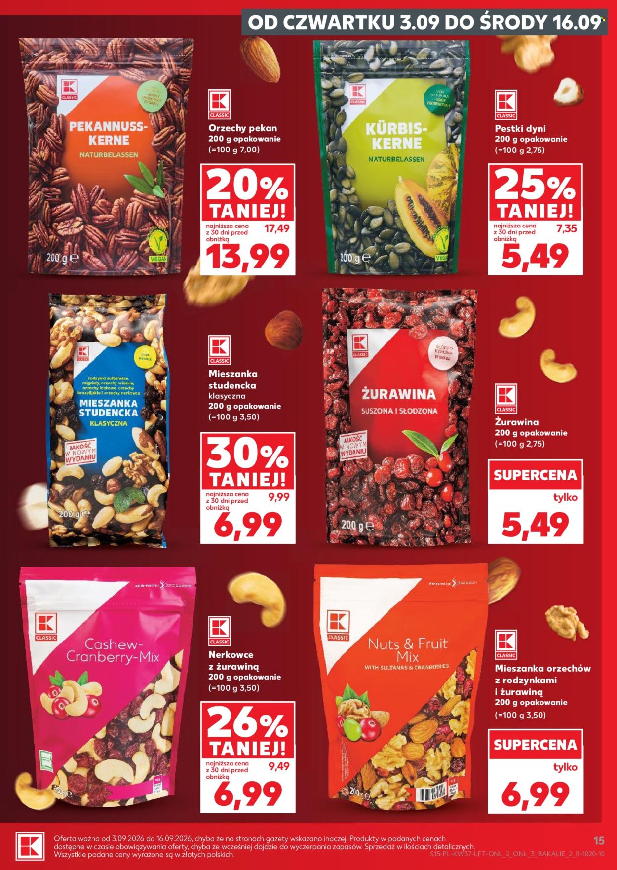 Gazetka Kaufland - 10.9.2026. - 16.9.2026.. Strona 15