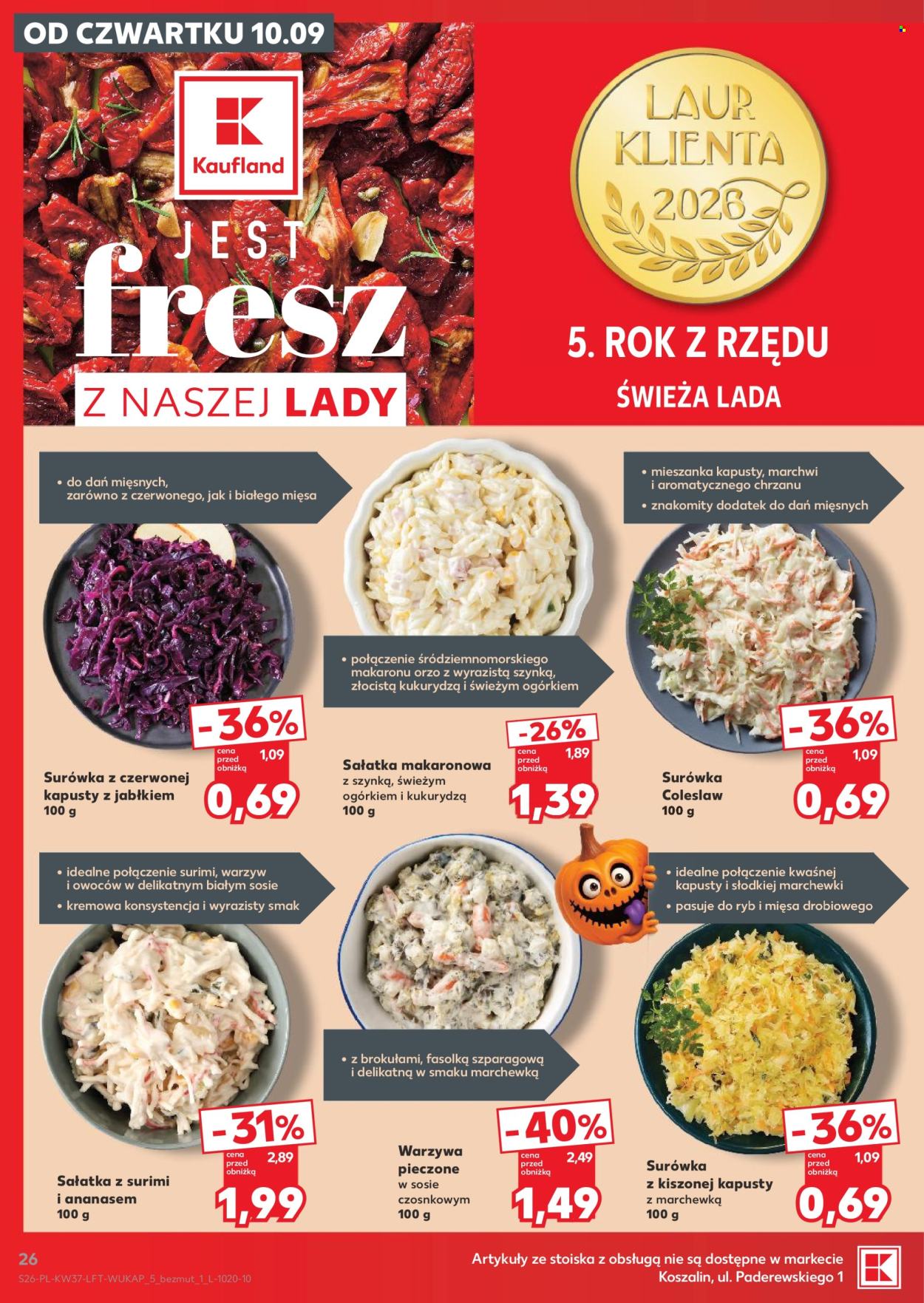 Gazetka Kaufland - 10.9.2026. - 16.9.2026.. Strona 26