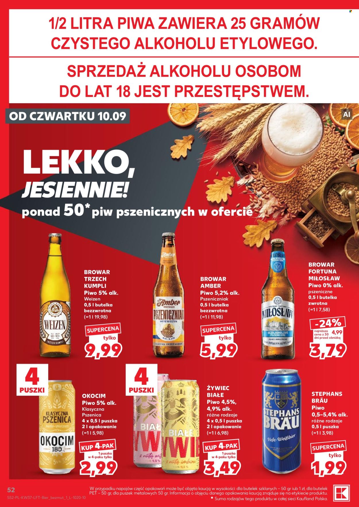Gazetka Kaufland - 10.9.2026. - 16.9.2026.. Strona 52