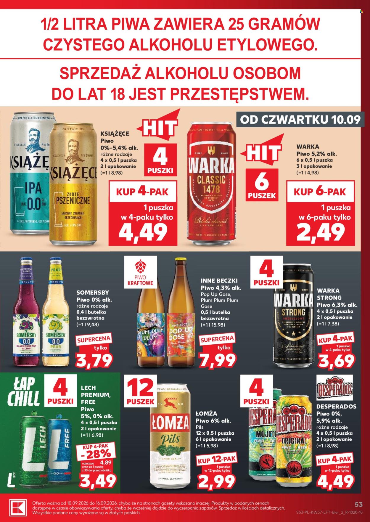 Gazetka Kaufland - 10.9.2026. - 16.9.2026.. Strona 53