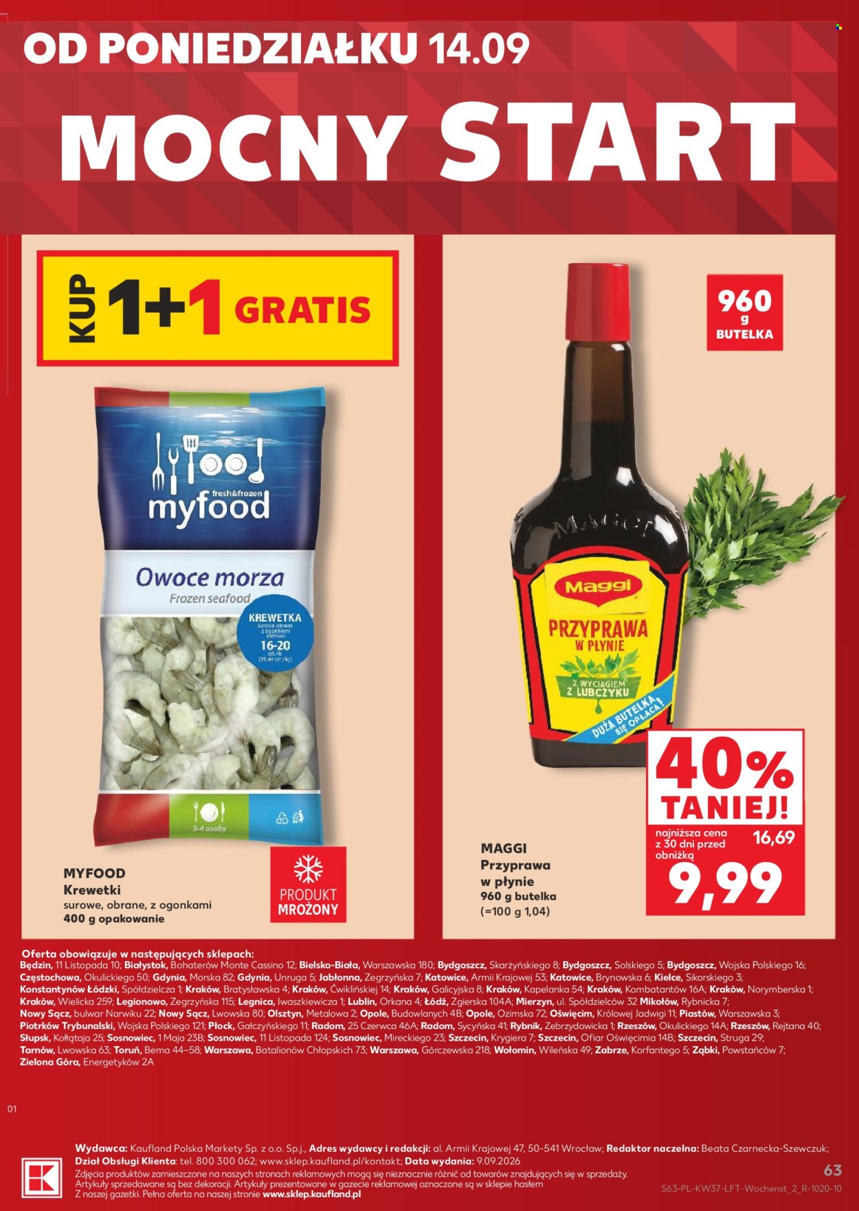 Gazetka Kaufland - 10.9.2026. - 16.9.2026.. Strona 63