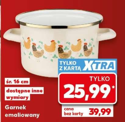 Garnek emaliowany*