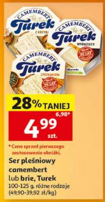 Ser pleśniowy Camembert lub Brie, Turek