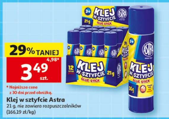 Klej w sztyfcie Astra