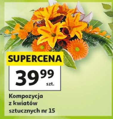 Kompozycja z kwiatów sztucznych nr 15