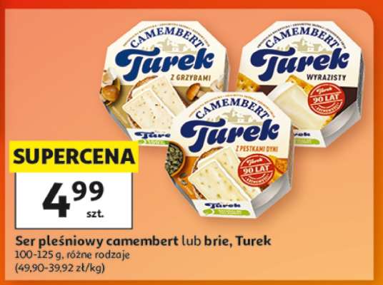 Ser pleśniowy Camembert lub Brie, Turek