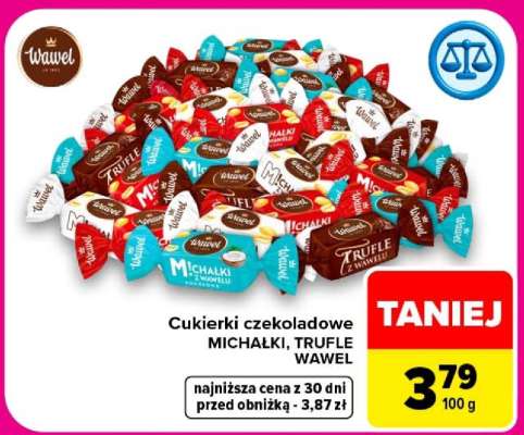 Cukierki czekoladowe MICHALKI, TRUFLE WAWEL
