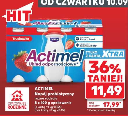ACTIMEL Napój probiotyczny