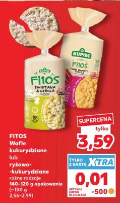 FITOS Wafle kukurydziane lub ryżowo--kukurydziane