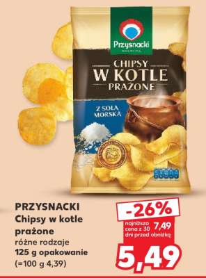 PRZYSNACKI Chipsy w kotle prażone