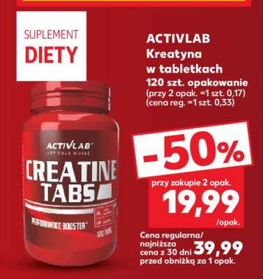 ACTIVLAB Kreatyna w tabletkach