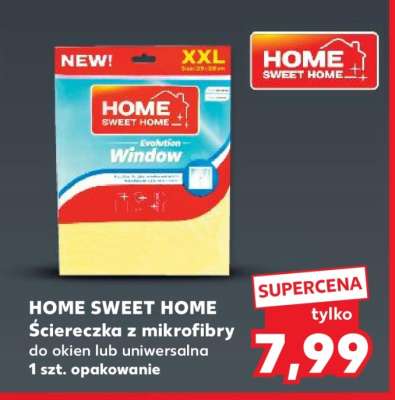 HOME SWEET HOME Ściereczka z mikrofibry