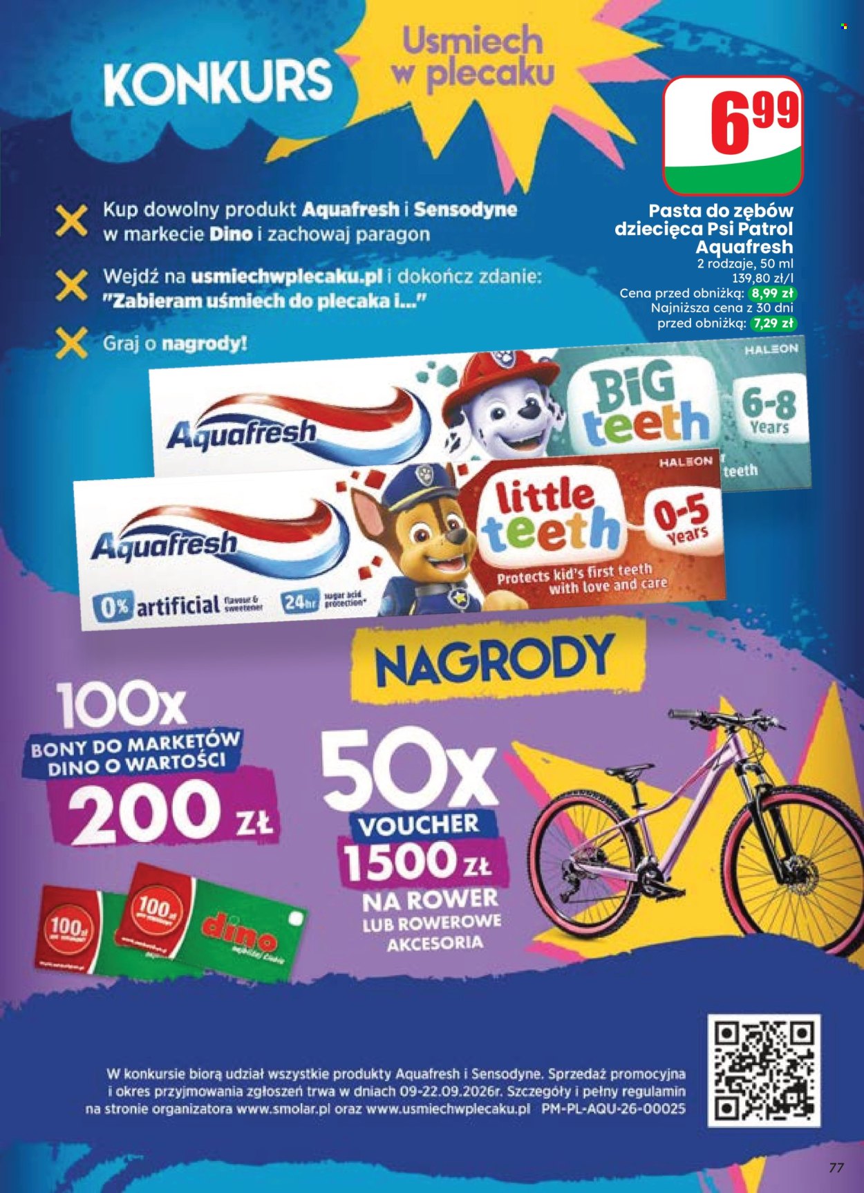 Gazetka Dino - 9.9.2026. - 15.9.2026.. Strona 77