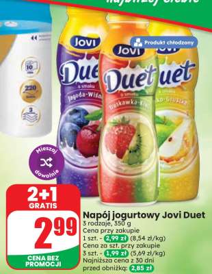Napój jogurtowy Jovi Duet