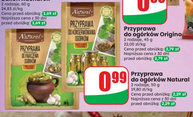 Przyprawa do ogórków Natural